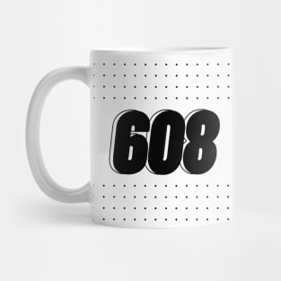 608, Area code Wisconsin Mug